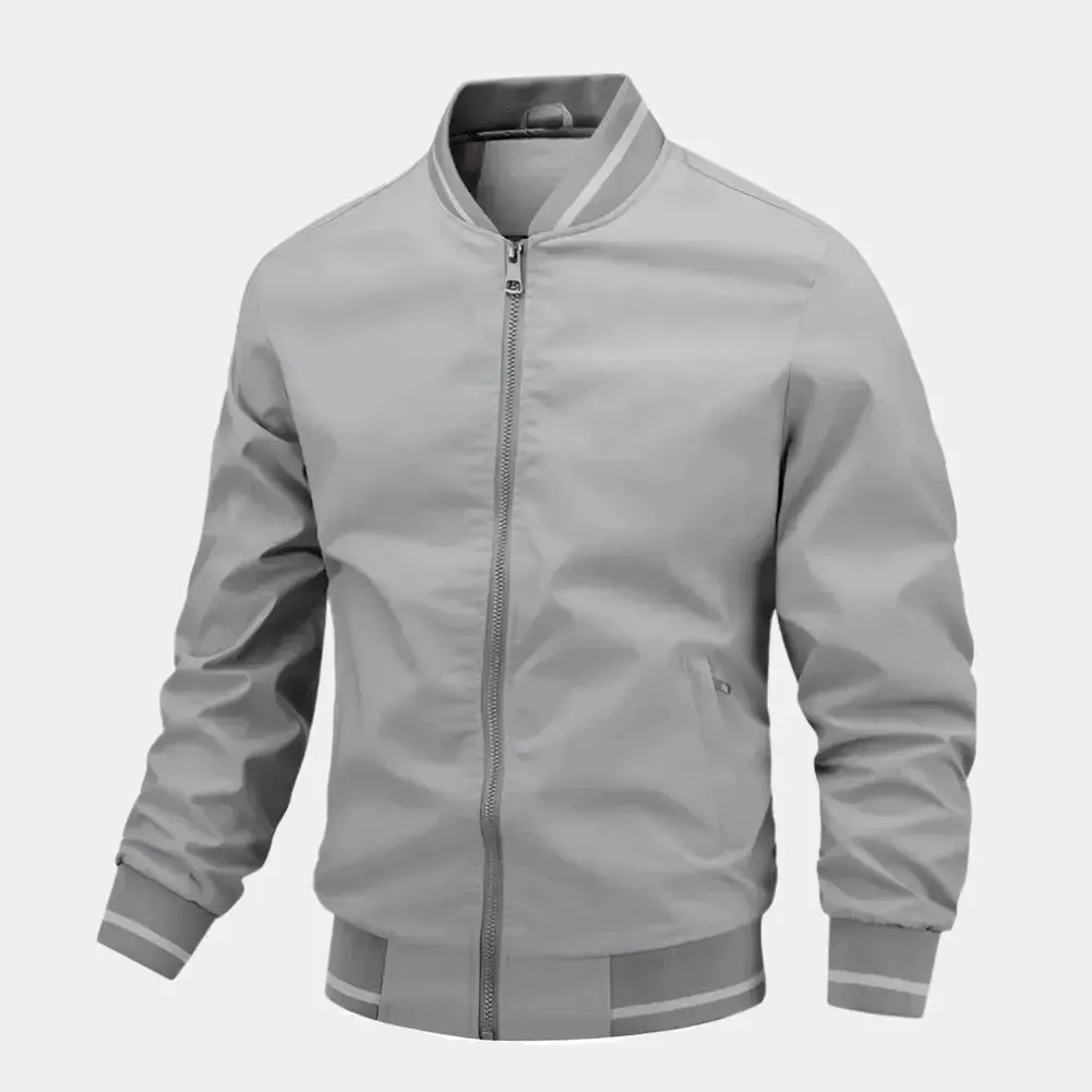 Casual Bomber Jacket - Cross & Crown