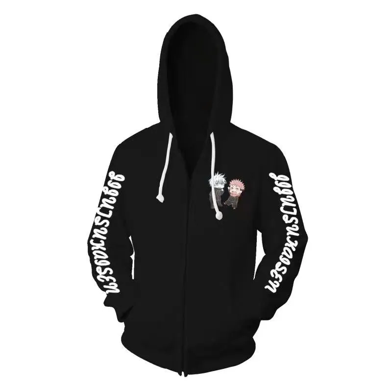 Jujutsu Kaisen Yuuji & Satoru Jacket Hoodie
