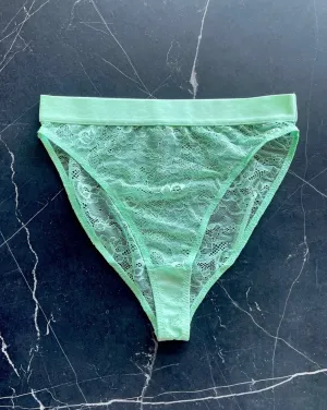 LACE HIGH WAIST BRIEF