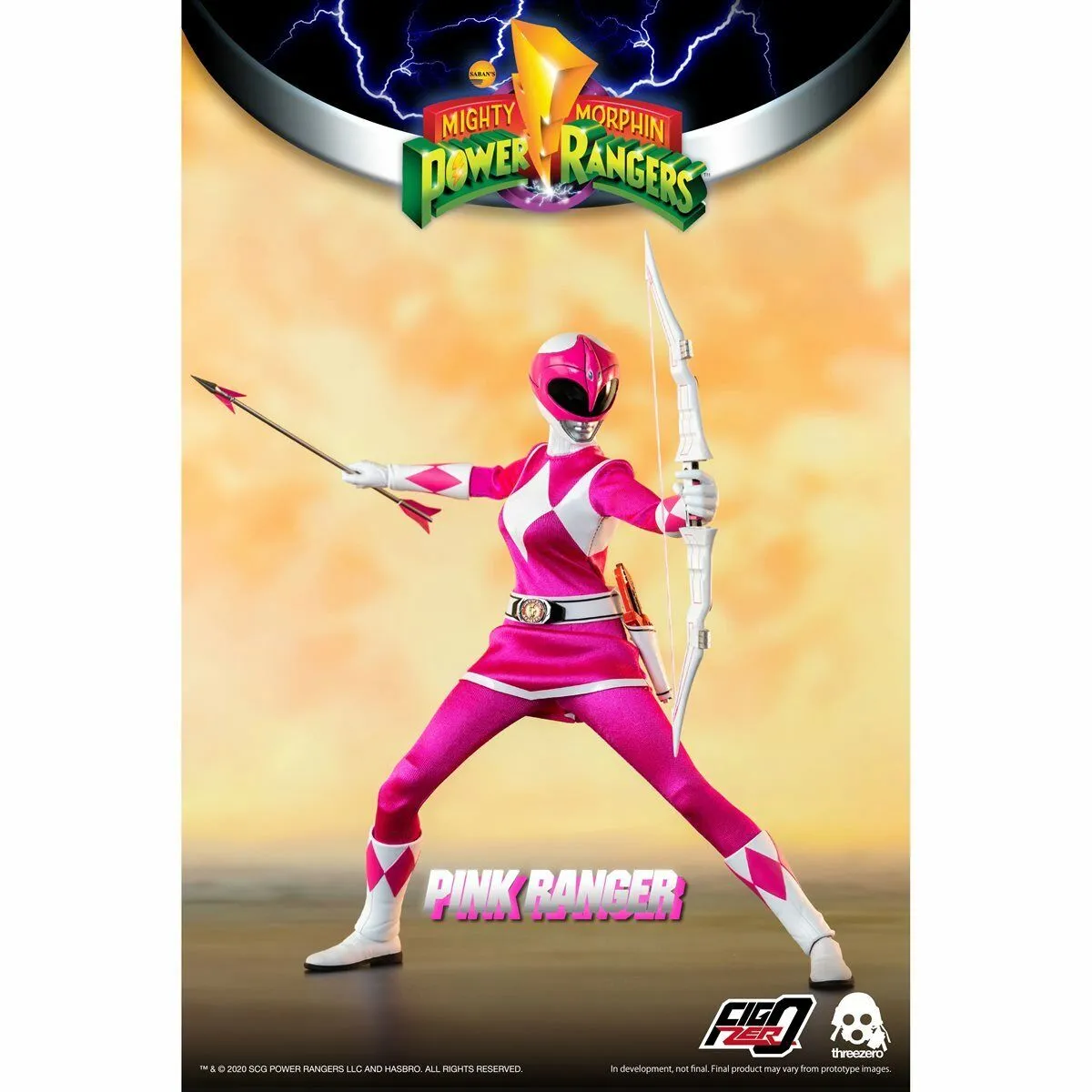 Mighty Morphin Power Rangers Pink Ranger 1:6 Scale Action Figure