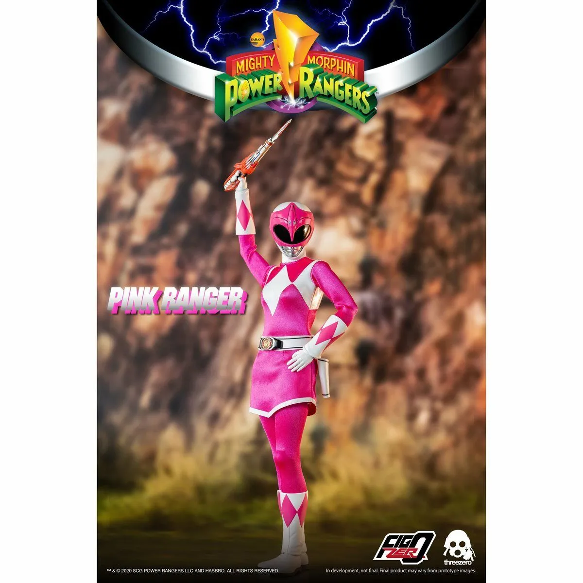 Mighty Morphin Power Rangers Pink Ranger 1:6 Scale Action Figure