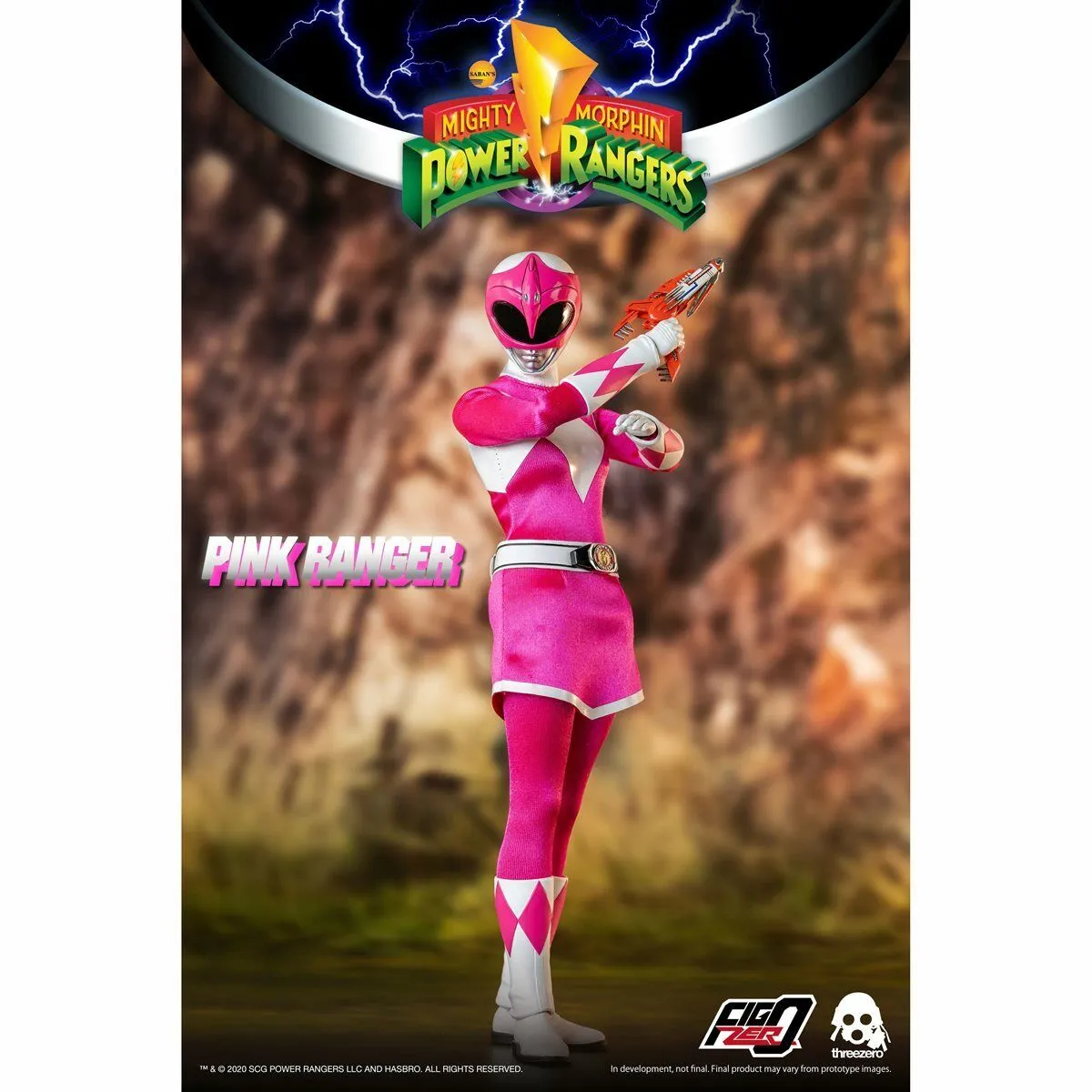 Mighty Morphin Power Rangers Pink Ranger 1:6 Scale Action Figure