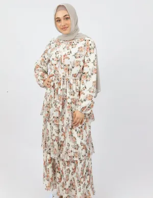 Pina Floral Tiered Dress