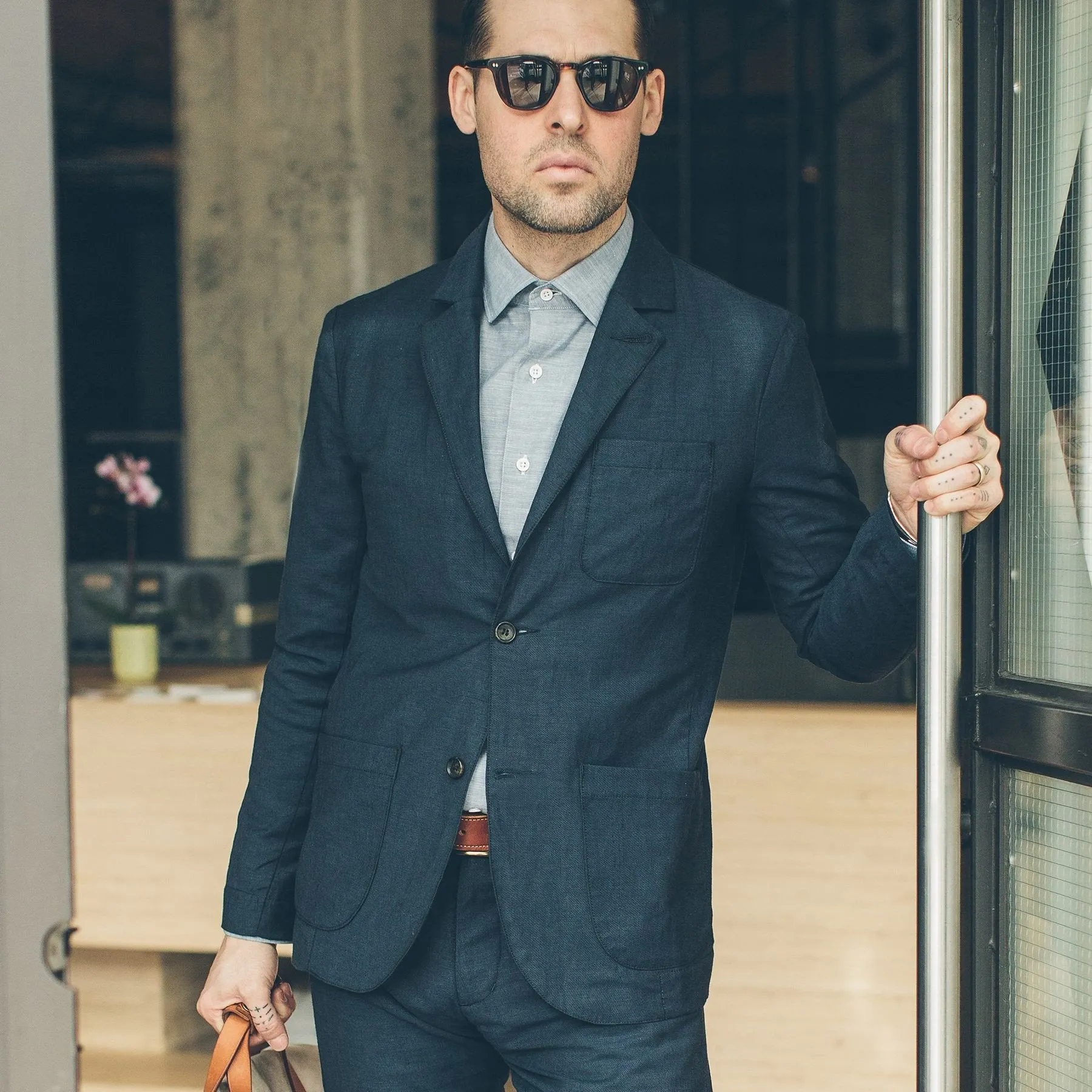 The Telegraph Jacket in Navy