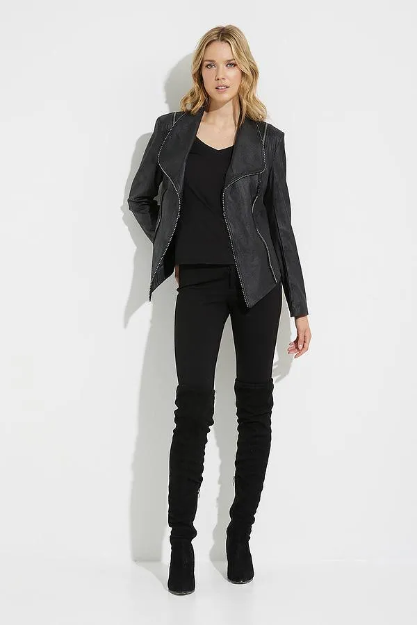 Women's Joseph Ribkoff | Printed Foil Jacket | Black